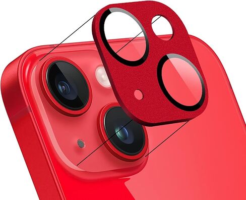 واقي عدسة الكاميرا SaharaCase ZeroDamage FlexiGlass HD [عبوة من قطعتين] لهاتف Apple iPhone 14 وiPhone 14 Plus (2022) مضاد للخدش ومضاد لبصمات الأصابع وسهل التركيب (StarLight) in Saudi Arabia