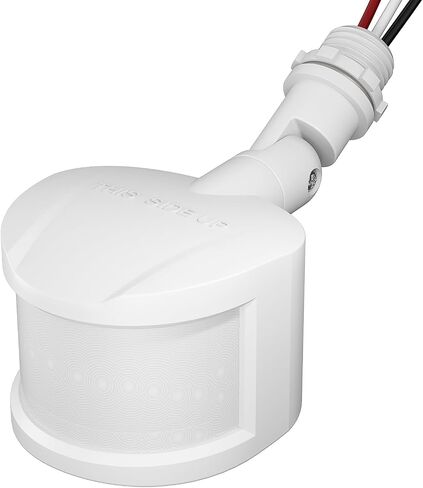 Onforu Motion Sensor, Dusk to Dawn Detector, Timer, Adjustable Detection Distance, 180 Degree Detection Range, Replacement Motion Security Flood Lights Sensor (Black) in Kuwait