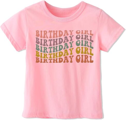 Birthday Girls Shirt Toddler It's My Birthday Shirt for Baby Girls Happy Birthday T Shirt for Kids Cotton Tee in Saudi Arabia