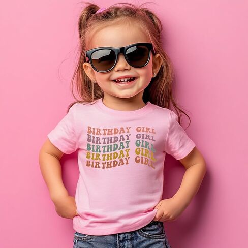 Birthday Girls Shirt Toddler It's My Birthday Shirt for Baby Girls Happy Birthday T Shirt for Kids Cotton Tee in Saudi Arabia