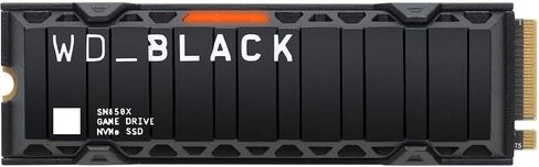 WD_BLACK 4TB SN850X NVMe Internal Gaming Solid State Drive with Heatsink - Works with PlayStation 5, Gen4 PCIe, M.2 2280, Up to 7,300 MB/s - WDS400T2XHE in Saudi Arabia