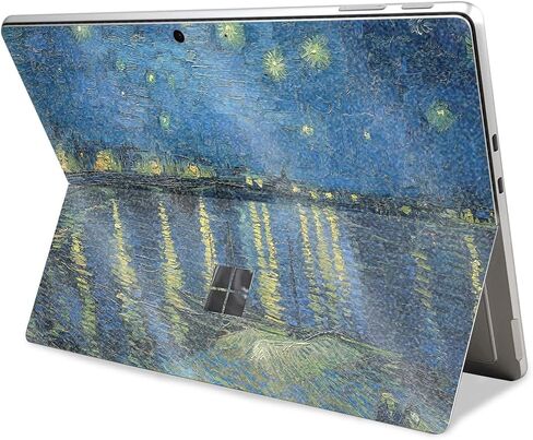 Carbon Fiber Tablet Skin Compatible with Microsoft Surface Pro 11 (2024) - Sunset Forest - Premium 3M Vinyl Protective Wrap Decal Cover - Easy to Apply | Crafted in The USA by MightySkins in Saudi Arabia