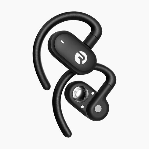 Raycon Open Earbuds – True Wireless Open Ear Bluetooth Headphones, Hook Design, IPX5 Water Resistant, 40 Hours of Battery Life, Black in Saudi Arabia