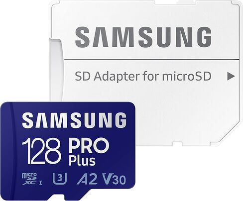 SAMSUNG PRO Plus microSD Memory Card + Adapter, 1TB MicroSDXC, Up to 180 MB/s, Full HD & 4K UHD, UHS-I, C10, U3, V30, A2 for Android Phones, Tablets, GoPRO, DJI Drone, MB-MD1T0SA/AM, 2024 in Saudi Arabia