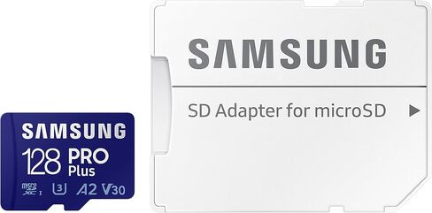 SAMSUNG PRO Plus microSD Memory Card + Adapter, 1TB MicroSDXC, Up to 180 MB/s, Full HD & 4K UHD, UHS-I, C10, U3, V30, A2 for Android Phones, Tablets, GoPRO, DJI Drone, MB-MD1T0SA/AM, 2024 in Saudi Arabia