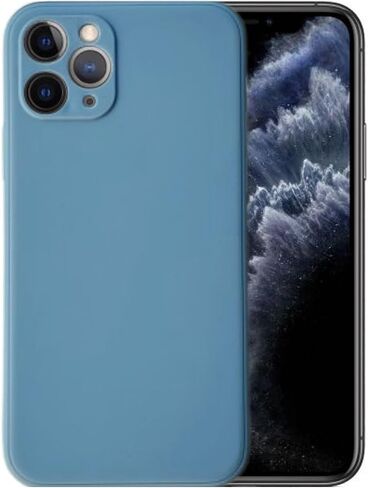 Compatible with iPhone 11 Pro Soft Liquid Silicone Gel Cell Phone Mobile Basic Back Case Cover (Teal) in Saudi Arabia