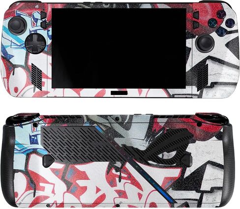 Skin Compatible with Asus ROG Ally X - Vintage American - Premium 3M Vinyl Protective Wrap Decal Cover - Easy to Apply | Crafted in The USA by MightySkins in Saudi Arabia