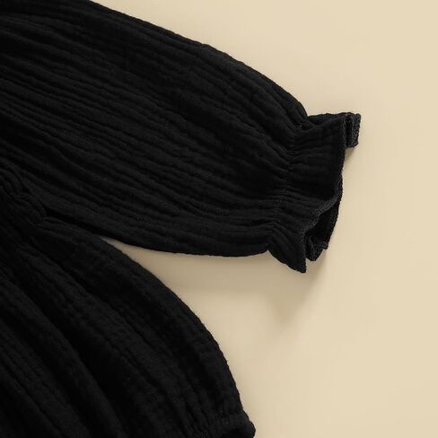 سايو طفلة هالوين رومبير القطن الكتان اليقطين سموكيد فقاعة رومبير ارتداءها عقال قبالة الكتف بذلة الزي in Kuwait