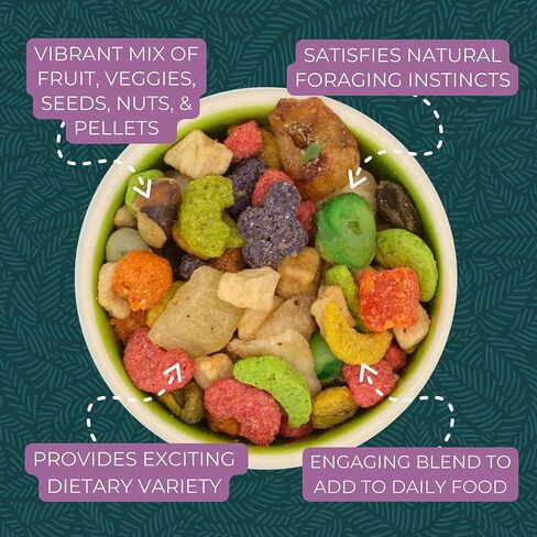 ZuPreem NutBlend Smart Pellets Bird Food for Parrots & Conures, 3.25 lb - Made in USA, Daily Nutrition, Vitamins, Minerals for African Greys, Senegals, Amazons, Eclectus, Cockatoos in Kuwait