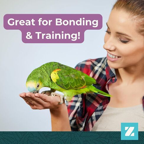 ZuPreem NutBlend Smart Pellets Bird Food for Parrots & Conures, 3.25 lb - Made in USA, Daily Nutrition, Vitamins, Minerals for African Greys, Senegals, Amazons, Eclectus, Cockatoos in Kuwait