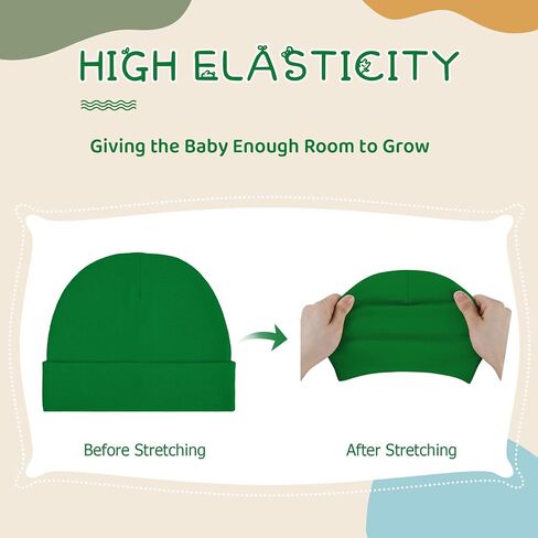 Century Star Cotton Newborn Baby Beanie Hats and Mittens Set Infant Hats for Baby Boy Girl Hats 0-6 Months for Halloween in Saudi Arabia