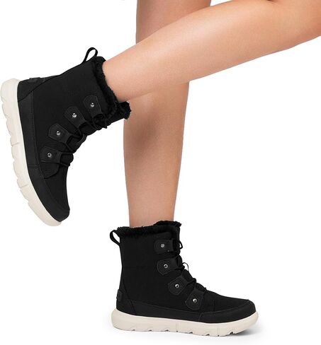 DREAM PAIRS Womens Winter Boots Cozy Faux Fur Anti-Slip Snow Boots Lace Up Comfort Stylish Ankle Booties for Cold Weather City Walk in Saudi Arabia