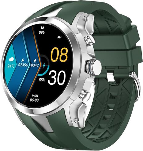 Men's Smart Watch(Answering/Making Calls), 1.43" AMOLED Screen, Heart Rate/Blood Oxygen/Sleep Monitor, Over 100 Sports Modes, IP68 Waterproof Fitness Watch, 10-Day Usage Time, for Android/iOS in Saudi Arabia