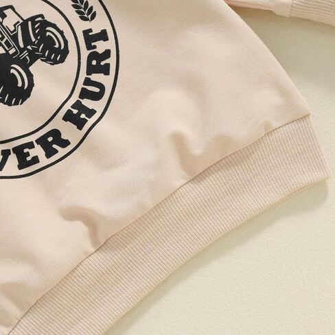 Toddler Baby Boy Sweatshirts Letter Embroidered Long Sleeve Baby Pullovers Tops Infant Fall Winter Casual Tops in Saudi Arabia