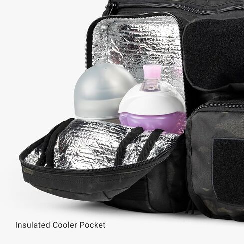 Tactical Baby Gear 4th Gen Tactical Diaper Bag for Dads w/Included Changing Mat, Stroller Straps in Saudi Arabia