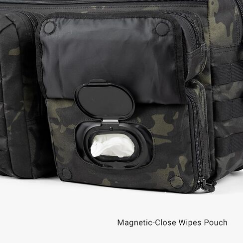 Tactical Baby Gear 4th Gen Tactical Diaper Bag for Dads w/Included Changing Mat, Stroller Straps in Saudi Arabia
