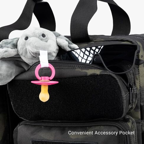 Tactical Baby Gear 4th Gen Tactical Diaper Bag for Dads w/Included Changing Mat, Stroller Straps in Saudi Arabia