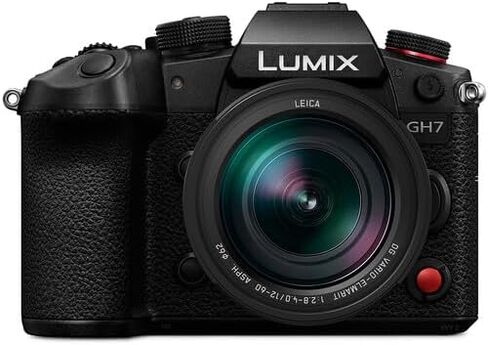 Panasonic Lumix GH7 Mirrorless Camera (DC-GH7BODY) + 64GB Memory Card + Bag + Card Reader + Flex Tripod + Cleaning Kit + Memory Wallet + Hand Strap + Cap Keeper in Kuwait