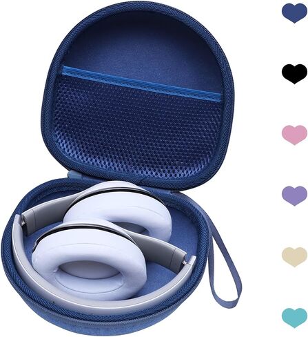 Headphone Case for Beats/JBL/TOZO/BERIBES/Picun/KVIDIO Wireless Noise Cancelling Over-Ear Headphones, Purple in Saudi Arabia