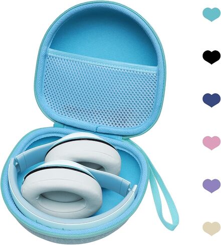 Headphone Case for Beats/JBL/TOZO/BERIBES/Picun/KVIDIO Wireless Noise Cancelling Over-Ear Headphones, Purple in Saudi Arabia