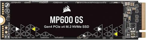 Corsair MP600 GS 1TB PCIe Gen4 x4 NVMe M.2 SSD – High-Density TLC NAND – M.2 2280 – DirectStorage Compatible - Up to 4,800MB/sec – Great for PCIe 4.0 Notebooks - Black in Saudi Arabia