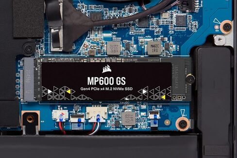 Corsair MP600 GS 1TB PCIe Gen4 x4 NVMe M.2 SSD – High-Density TLC NAND – M.2 2280 – DirectStorage Compatible - Up to 4,800MB/sec – Great for PCIe 4.0 Notebooks - Black in Saudi Arabia