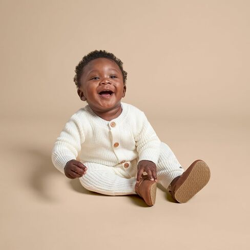 by Gerber Unisex Baby Sweater Knit Romper & Hat Set in Saudi Arabia