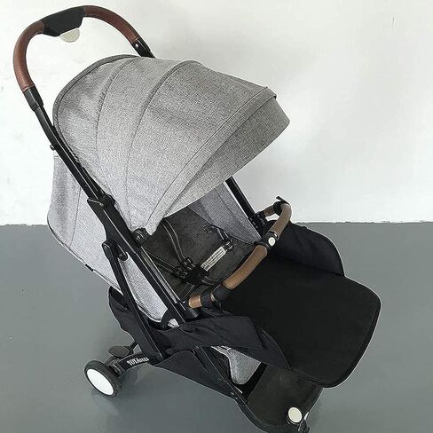 Baby Stroller Footrest Extension Universal Stroller Footstool Support Accessory for Baby Needs (Black) in Saudi Arabia