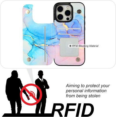HAOPINSH for iPhone 16 Pro Case Wallet with Card Holder, White Leopard Cheetah Pattern Back Flip Folio PU Leather Kickstand Card Slots Case for Women Girls, Double Magnetic Clasp Shockproof Case 6.3" in Kuwait