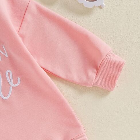 Frietlebird Newborn Baby Boy Fall Winter Clothes Oversized Sweatshirt Romper Long Sleeve Bubble Romper 0 3 6 9 12 18 Months in Saudi Arabia