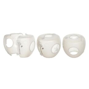 Dreambaby EZY-Fit Door Knob Covers (Translucent Clear, 6 Pack)