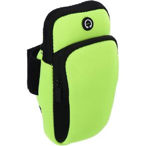 PATIKIL Phone Arm Band for Running, Running Phone Carrier Armband Cell Phone Holder for Runners Black