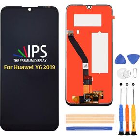 A-MIND for Huawei Y6 2019 LCD Screen Replacement Display Digitizer MRD-LX1F MRD-LX1 MRD-LX3 MRD-LX1N Full Assembly Repair Kits,with Tools
