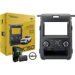 ADS Maestro KIT-F150 Dash Kit and T Harness Compatible with 2014-up Dodge Durango Bundled with + (1) ADS-MRR2 Interface Module