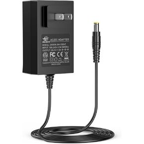 29.4V Lithium Battery Charger, 100V-240V to 24V 1A AC/DC Switching Power Supply Adapter with 5525 Plugs for Most 24V Battery Pack