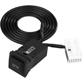 Fydun Audio USB Female AUX Adapter Cable Car USB AUX Audio Cable Switch & Cable for RCD510 RCD310 for/for/R MK5 MK6 for Jetta 5KD035724