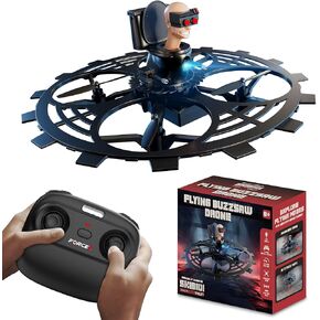 Force1 Officially Licensed Skibidi Toilet Toy RC Drone- Jetpack Flying Buzzsaw Drones, Headless Mode, Altitude Hold, Speed Control, Rechargeable 2.4GHz Remote Control