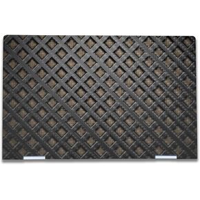 Carbon Fiber Laptop Skin Compatible with HP Envy x360 15.6" (2023) - Black Wall - Premium 3M Vinyl Protective Wrap Decal Cover - Easy to Apply | Crafted in The USA by MightySkins