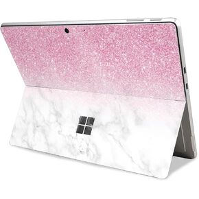Glossy Glitter Tablet Skin Compatible with Microsoft Surface Pro 11 (2024) - Marble Glitz - Premium 3M Vinyl Protective Wrap Decal Cover - Easy to Apply | Crafted in The USA by MightySkins
