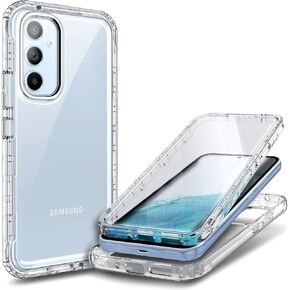 حافظة هاتف NZND Galaxy A54 مع [واقي شاشة مدمج]، حافظة حماية كاملة للجسم مقاومة للصدمات لهاتف Samsung Galaxy A54 5G Sapphire