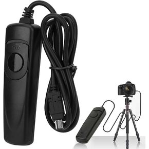 MC-DC2 DSLR Remote Switch Shutter Release Cord for Z6/Z7 D7500 D750 D7200 D7100 D7000 D610 D600 D5600 D5500 D5300 D5200 D5100 D5000 D3300 D3200 D3100 D90 DF P7700 P7800 Coolpix A/ V1