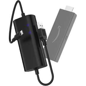 IBERLS for Fire Stick TV USB Power Cable, Firestick Adapter for Fire TV 4K Video, Ultra HD, Power Streaming TV Sticks USB Port (Eliminates AC Adapter Required)