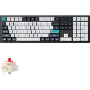 Keychron Q6 Max QMK/VIA Bluetooth Wireless /2.4 GHz/USB-C Wired Custom Mechanical Keyboard, Full Size Programmable Knob RGB Backlit Hot-Swappable Gateron Brown Switch for Mac Windows Linux - Black in Kuwait