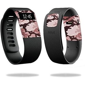 MightySkins Skin Compatible with Fitbit Charge Cover Skins Sticker Watch Brown Camo