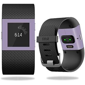 MightySkins Skin Compatible with Fitbit Surge Cover Skins Sticker Watch Solid Lavender