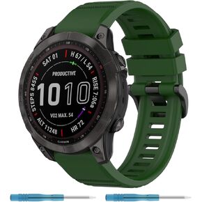 Compatible With Garmin Fenix 7 Sapphire Solar Band, 22mm Replacement Bands for Fenix 7 / Fenix 7 Solar/Fenix 6 / Fenix 6 Pro Solar/Fenix 6 Sapphire