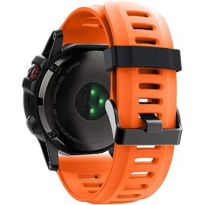 Band for Garmin Fenix 3, Soft Silicone Replacement Watch Band Strap for Garmin Fenix 3 / Fenix 3 HR Smart Watch (No Tracker)