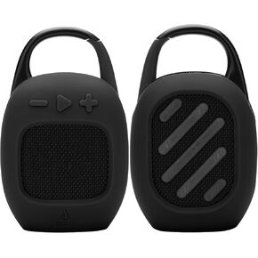 TXEsign Silicone Case Compatible with JBL Clip 5- Portable Bluetooth Speaker Stand Up Protective Carrying Case Cover for JBL Clip 5 (Black)