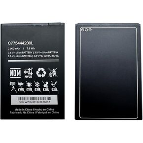 Vvuilsty C775444200L Replacement battery for BLU C5L MAX C0170 C0170ww,Rechargeable 0 Cycle Battery Compatible with BLU C5L MAX C0170 C0170ww
