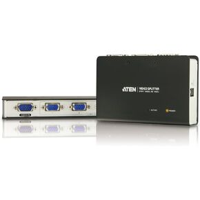 ATEN VS92A 2 Port VGA Video Splitter (350MHz) Silver, 1920 x 1440 60Hz, up to 30m